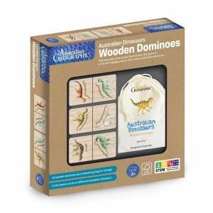 Australian Geographic: Australian Dinosaur Dominoes by Various