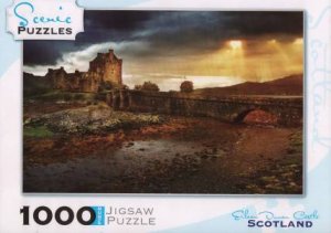 Scenic 1000 Piece Puzzles: Eilean Donan Castle, Scotland by Various