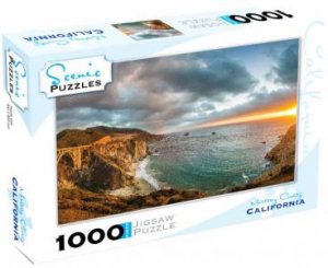 Scenic 1000 Piece Puzzles: Monterey County, California by Various