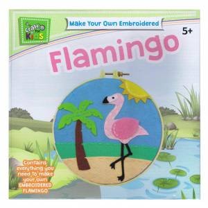 Make Your Own Embroided Flamingo by Various