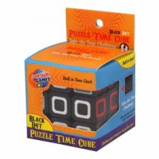 Puzzle Time Cube Black Dot