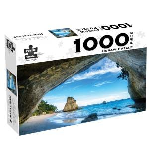 Puzzle Master 1000 Piece Puzzles: Cathedral Cove, New Zealand by Various