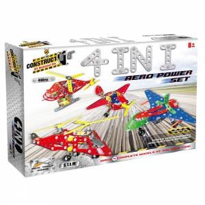 Construct It Kit: 4-in-1 Aero Power Set 440 Piece Kit by Various