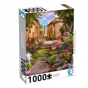 Scenic 1000 Piece Puzzles: Village Garden by Various