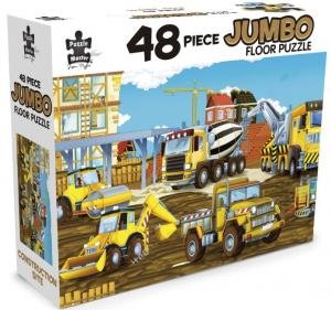 48 Piece Jumbo Floor Puzzle Construction Site by Various