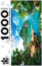 Puzzle Art 1000 Piece Jigsaw Tropical Hideaway