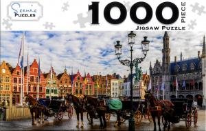 Scenic 1000 Piece Puzzles: Brugge, Belgium by Various