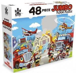 48 Piece Jumbo Floor Puzzle Fire Emergency by Various