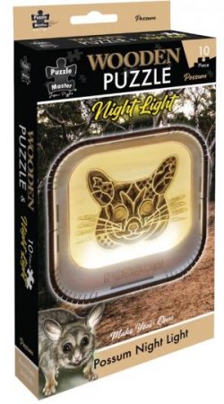 Wooden Puzzle Night Light: Possum by Various