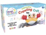 Magic Sensory Interactive Crawling Crab Orange