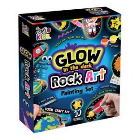 Ultimate Glow Rock Painting Kit by Various