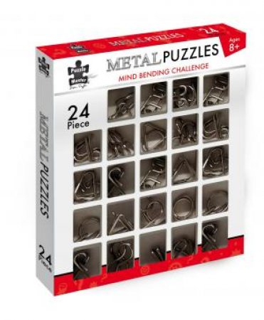 24 Piece Metal Puzzles by Various