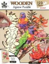 131 Piece Wooden Jigsaw Puzzle Lorikeets