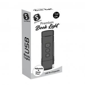 Portable Clip On LED Book Light- Black by Various