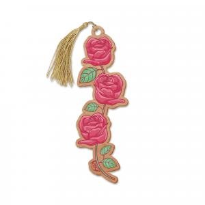 Australian Made Wooden Bookmark - Rose by Various