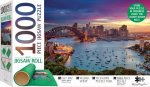 Mindbogglers Jigsaw Roll With 1000 Piece Puzzle Sydney Harbour Australia