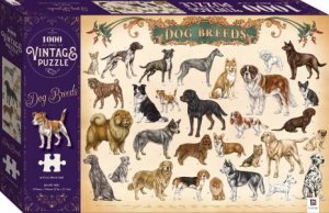 Vintage Puzzle: Dog Breeds by Steeven Salvat