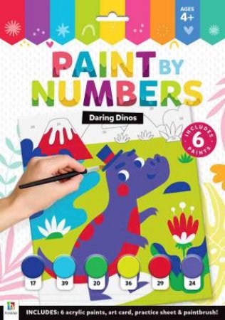 Daring Dino Paint By Numbers by Various