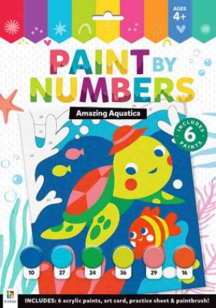 ocean wonders paint by numbers by various 9354537001995