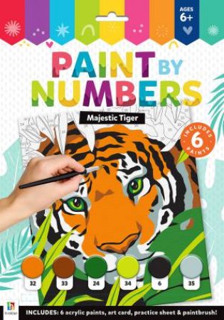 Majestic Tiger Paint By Numbers by Various