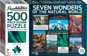 Puzzlebilities 500-Piece Jigsaw: Seven Wonders Of The Natural World by Various