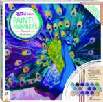 Paint By Numbers Canvas Peacock Perfection