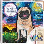 Paint By Numbers Canvas Pug Magic