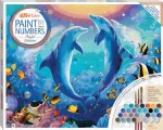 Paint By Numbers Canvas Playful Dolphins