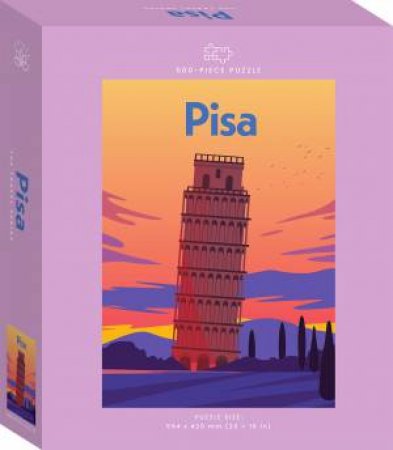 The Travel Series 500pc Jigsaw: Pisa by Various