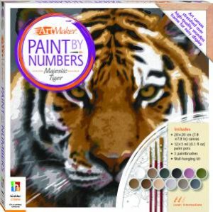 Paint By Numbers Canvas: Majestic Tiger by Various