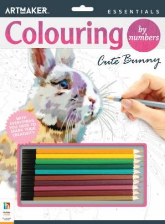 Art Maker Essentials Colouring By Numbers: Cute Bunny by Various