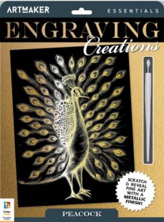 Art Maker Essentials Engraving Creations Peacock by Various