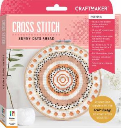 Craft Maker Cross-Stitch Kit: Sunny Days Ahead by Various