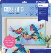 Craft Maker CrossStitch Kit Birds On A Branch