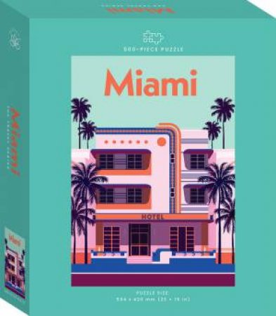 The Travel Series 500pc Jigsaw: Miami by Various