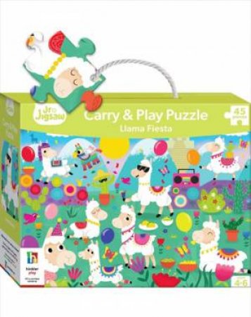 Junior Jigsaw: Llama Fiesta by Various