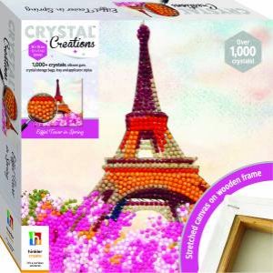 Crystal Creations Canvas: Eiffel Tower In Spring by Various