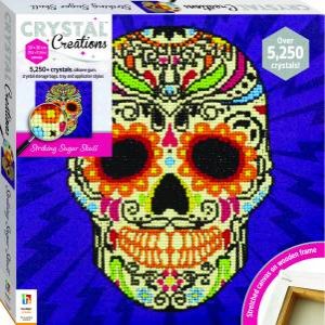 Crystal Creations Canvas: Striking Sugar Skull by Various