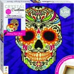 Crystal Creations Canvas Striking Sugar Skull