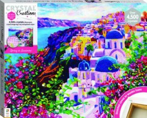 Crystal Creations Canvas: Spring In Santorini by Various