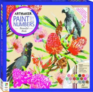 Art Maker Paint By Numbers: Beautiful Birds by Various