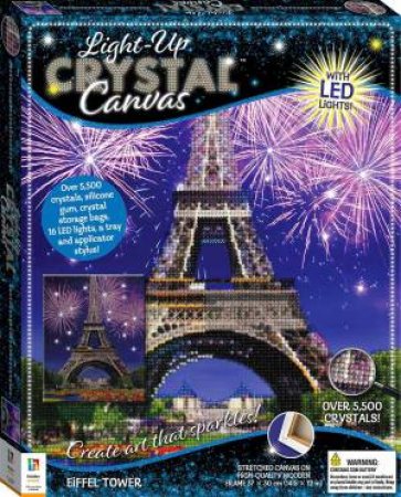 Light-Up Crystal Canvas Eiffel Tower by Various