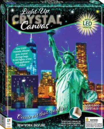 Light-Up Crystal Canvas New York Skyline by Various