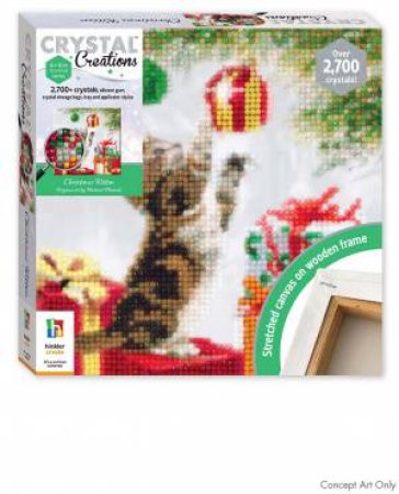 Crystal Creations Canvas: Christmas Kitten by Various