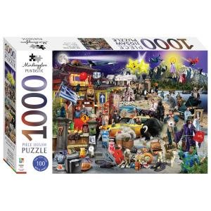 1000 Piece Puntastic Jigsaw Puzzle: Movies by Various