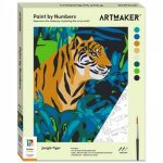 Art Maker Paint by Numbers Jungle Tiger