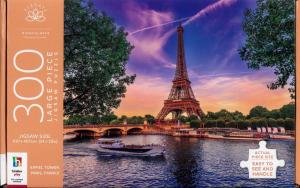 Large Piece Jigsaw: Eiffel Tower, Paris, France by Various