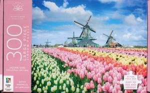 Large Piece Jigsaw: Dutch Windmills, Holland, Netherlands by Various