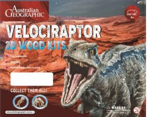 Australian Geographic: Velociraptor Wood Kit by Various