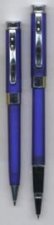 GBP Blue Plastic Ball Point Pen  Roller Ball Pen Set